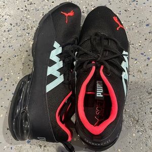 Pumas there a size 10 1/2 with blue, black and pink